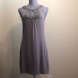 BCBGMaxazria - Grey Button Dress